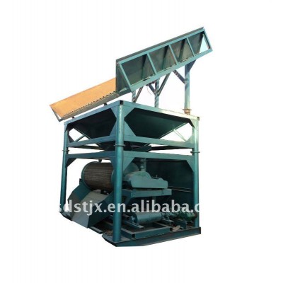 Dry magnetic drum separator for processing plant