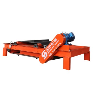 Cross belt magnetic separator